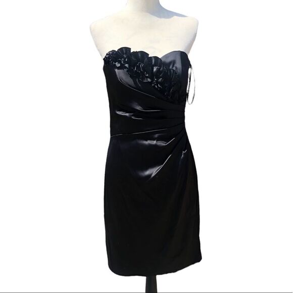 White House Black Market Cocktail formal Dress size 8 - Picture 3 of 12